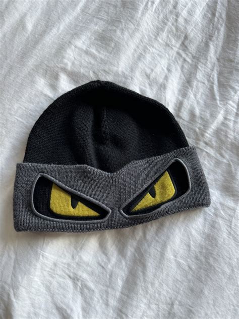 fendi hat monster eyes